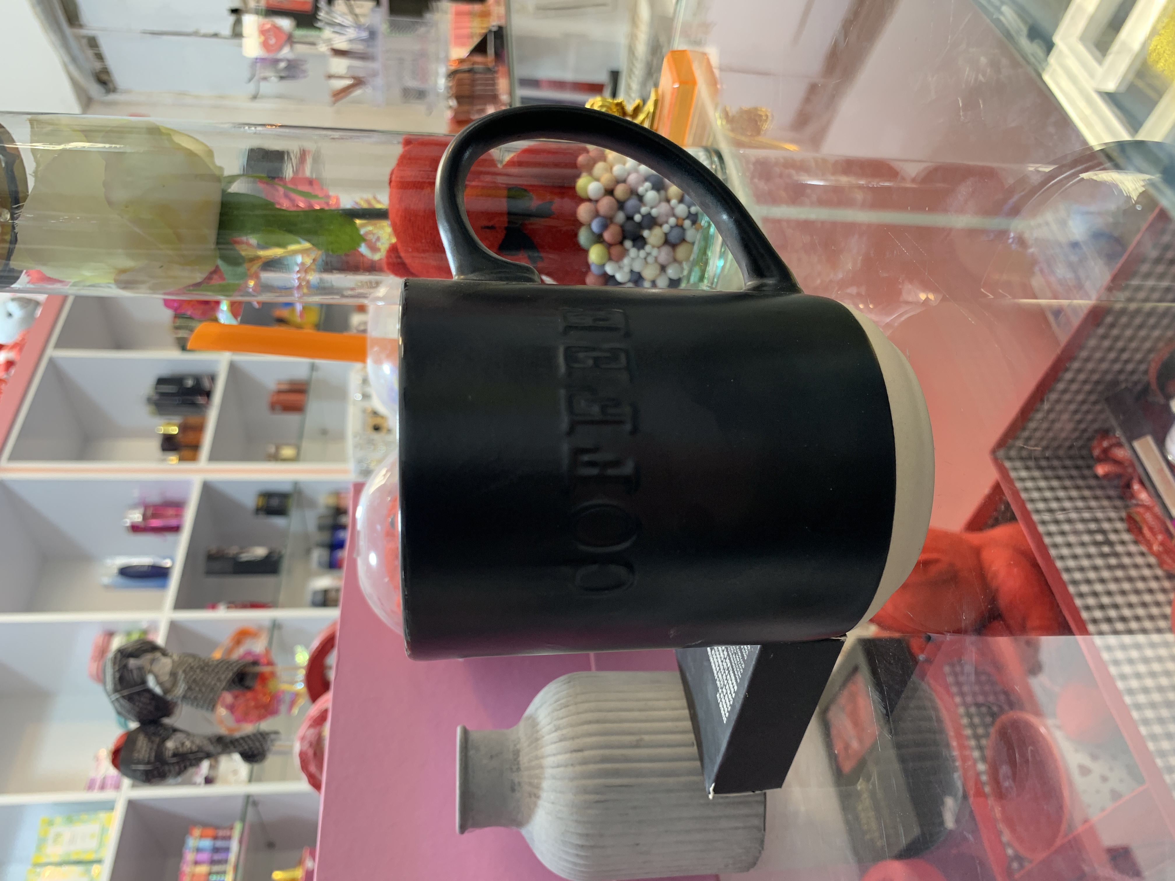 ماگ طرح برجسته وارداتی coffee