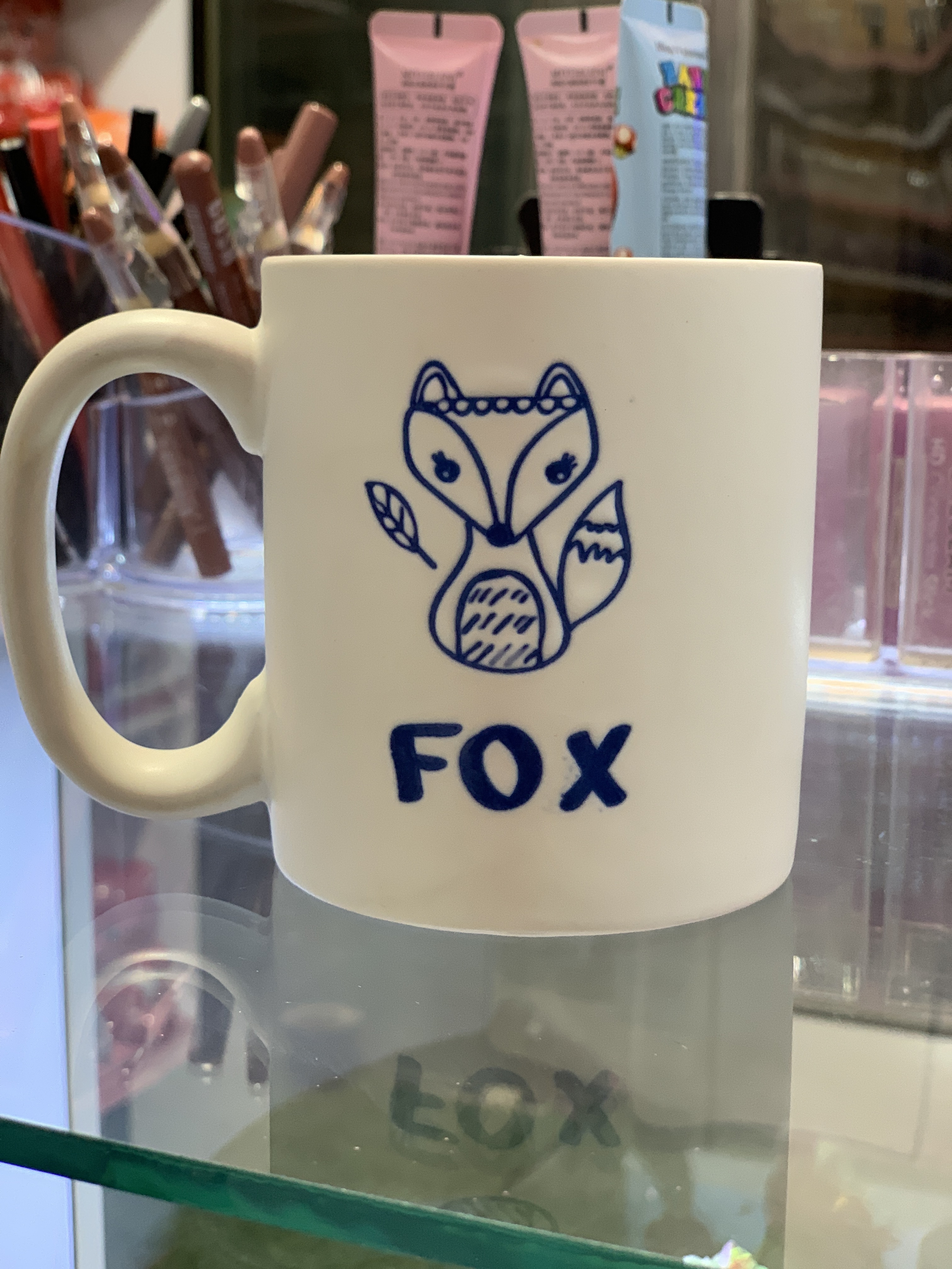 ماگ طرح برجسته وارداتی fox( روباه )